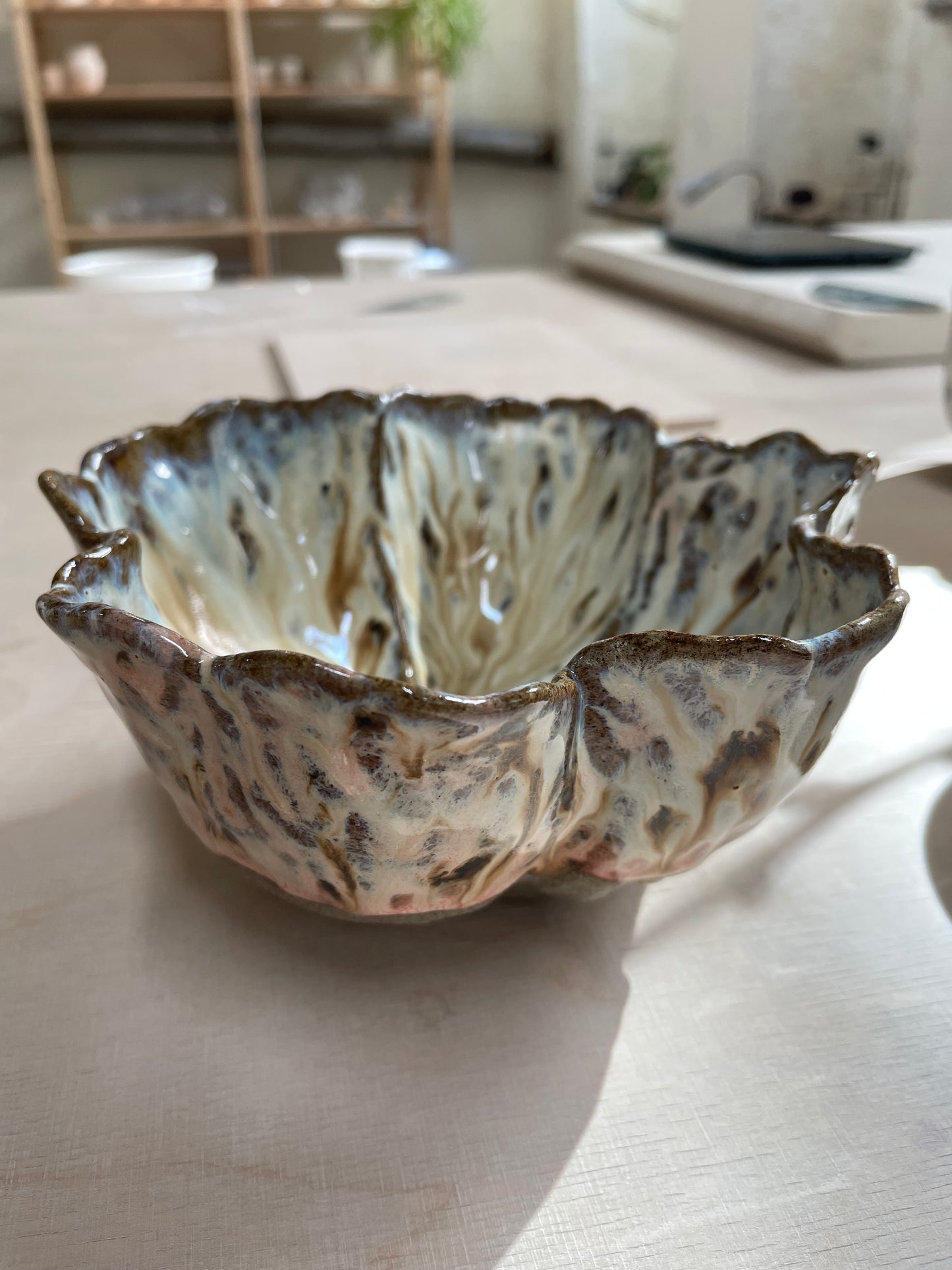 ‘Flower’ skulpturskål