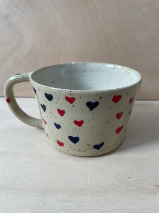 Drømmekop med hjerter no. 2