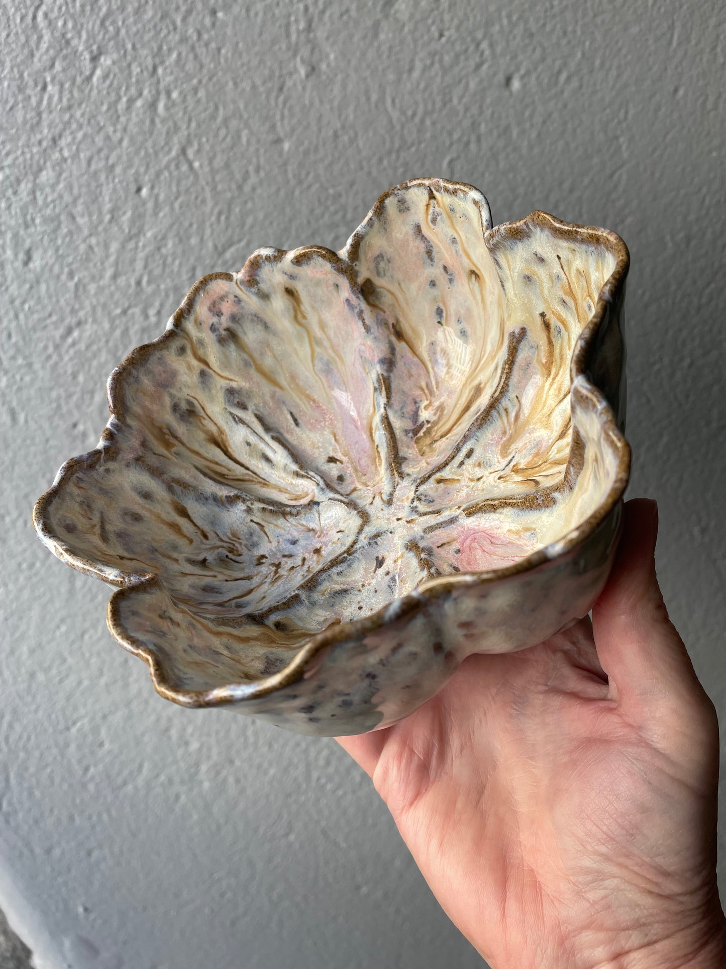 ‘Flower’ skulpturskål