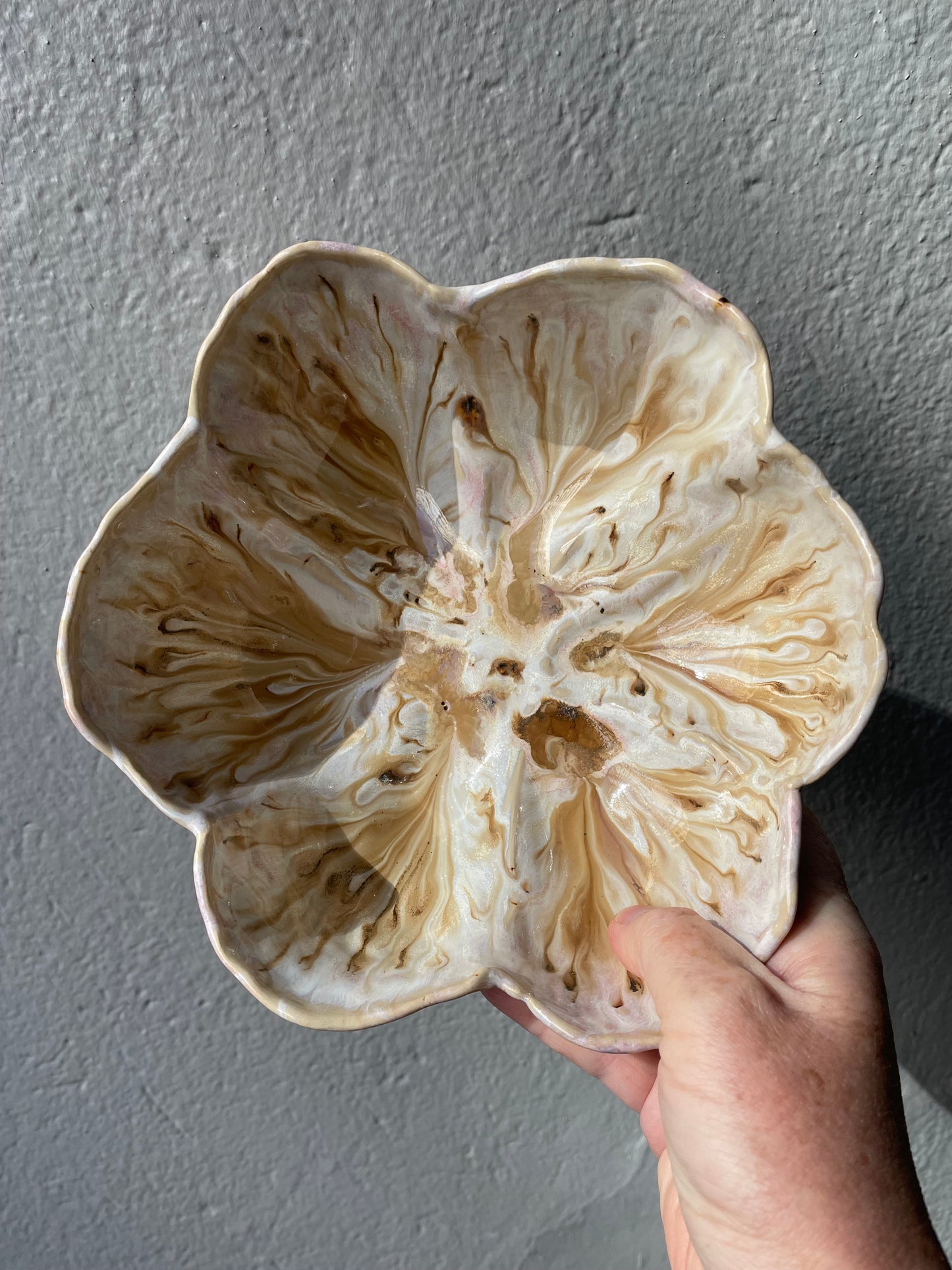 ‘Flower’ skulpturskål