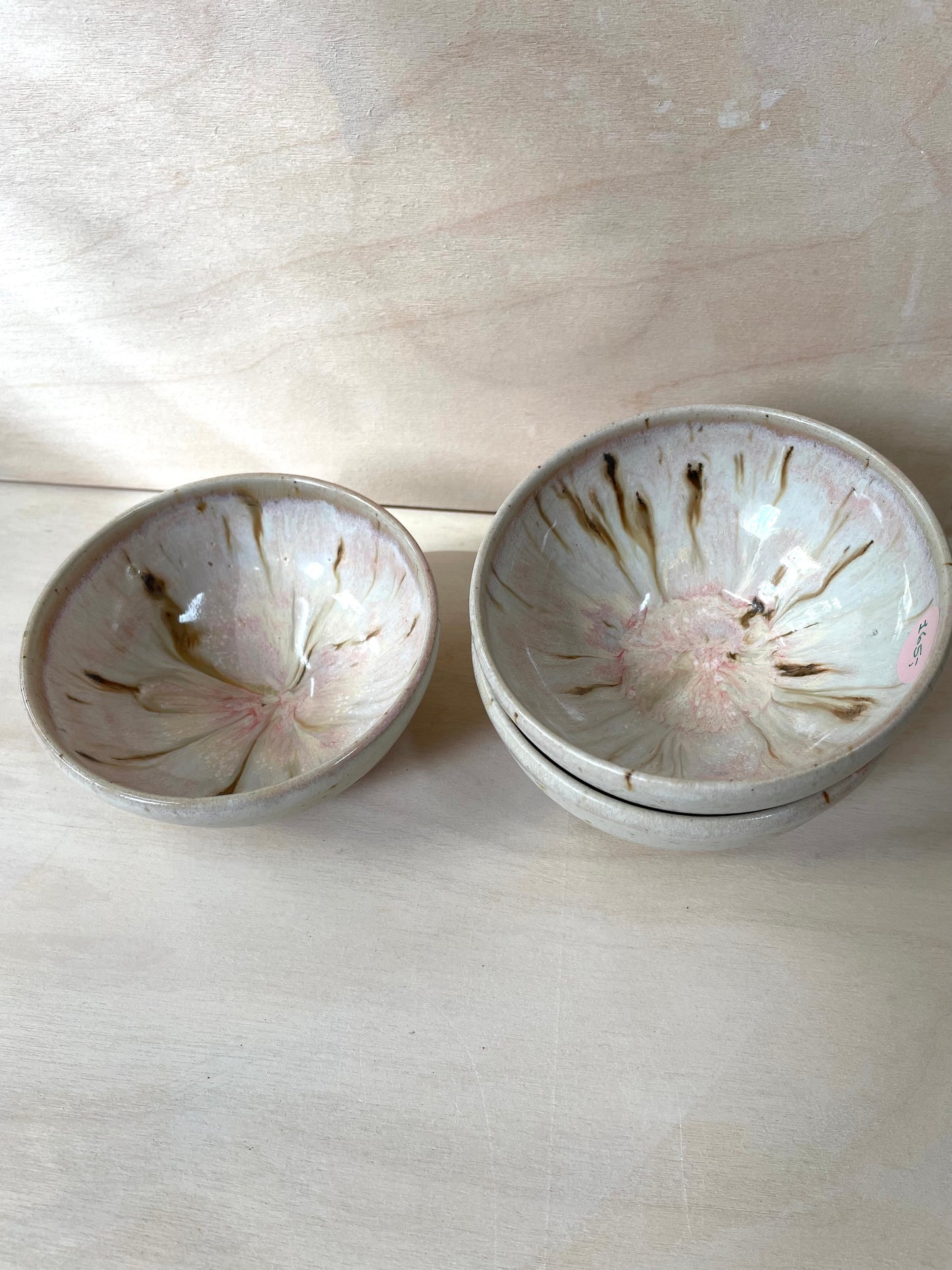 Små skåle med drømmeglasur